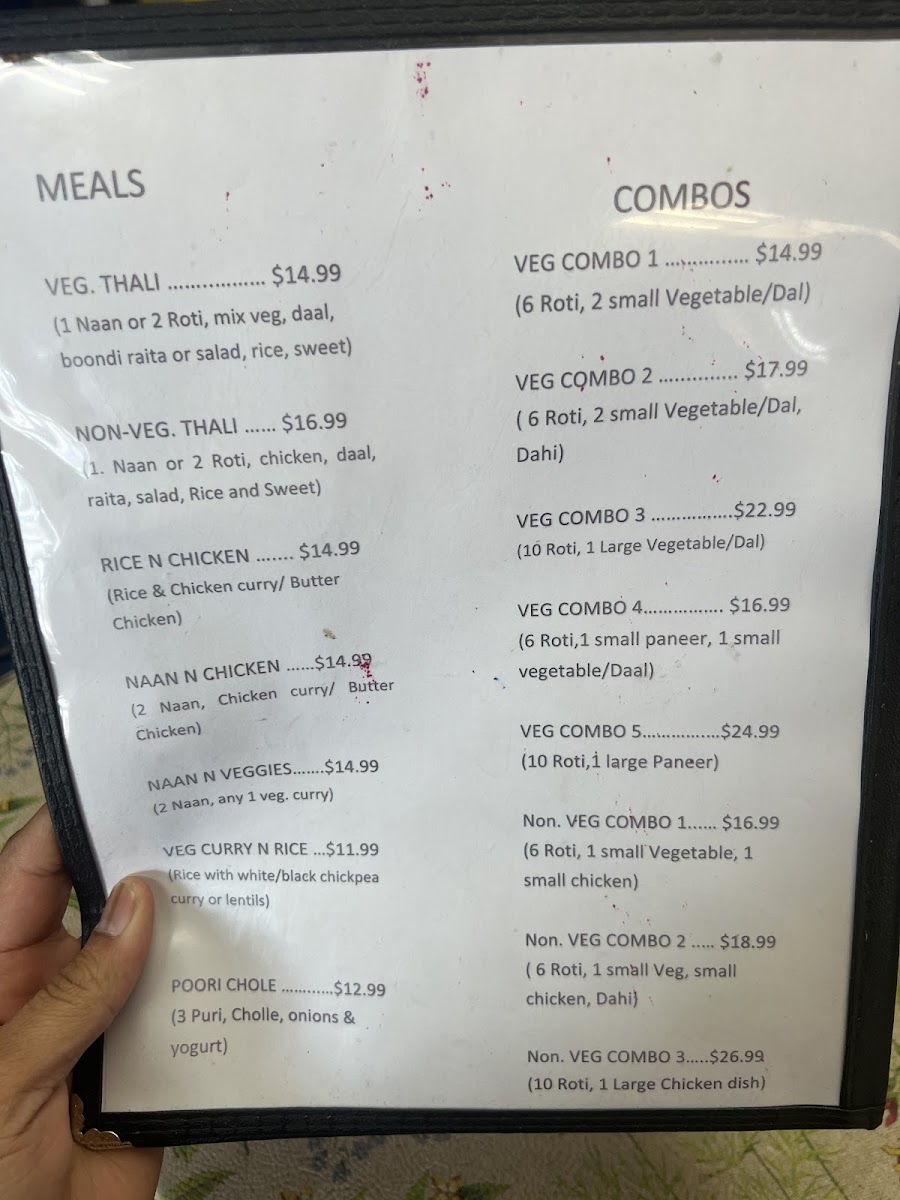 Fill 'N Chill Punjabi Restaurant Menu - Image 4